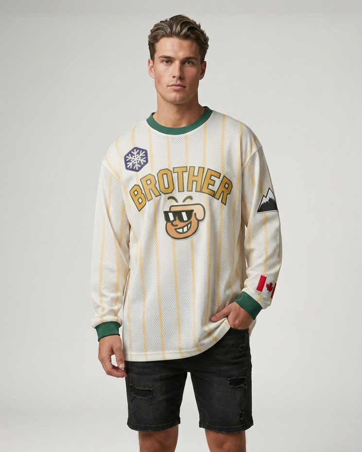 Erkek Jersey Oversize